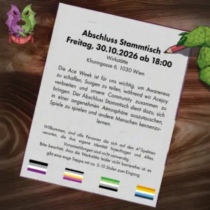 28.10.26, 18:00 // Abschluss Stammtisch WIEN